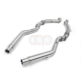 Audi 4.0T Downpipes with Midpipe (2013-2018) - Audi S6, S7, RS6, RS7 - V1 - Canadian Auto Performance