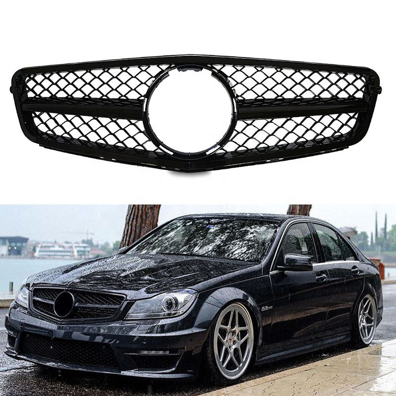 2008-2014 Mercedes-Benz C-Class AMG Style Front Grille | W204