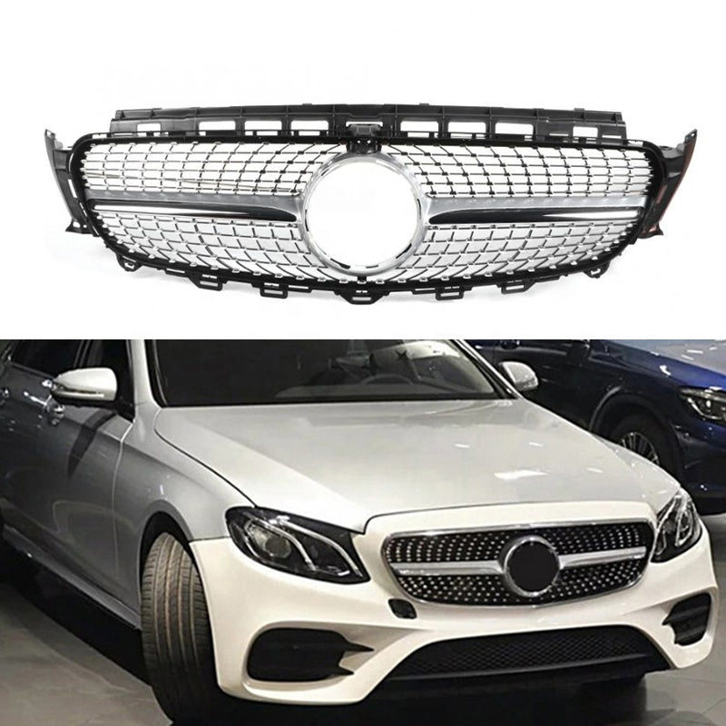 2017-2020 Mercedes-Benz E-Class Diamond Style Front Grille | W213 - Canadian Auto Performance