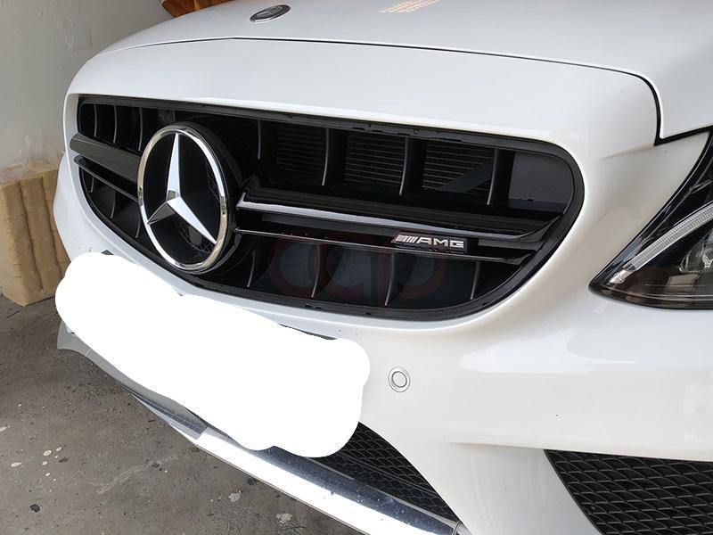 Mercedes Benz C-Class AMG 2018 - 2015 GTR Style Front Grill