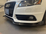 2010-2012 B8 Audi S4, A4 S-Line - CAP Carbon Fiber Front Lip - Canadian Auto Performance